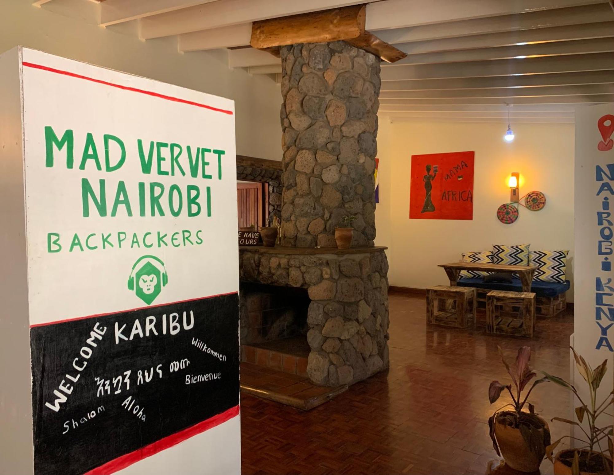 Mad Vervet Nairobi Backpackers Hostel ภายนอก รูปภาพ